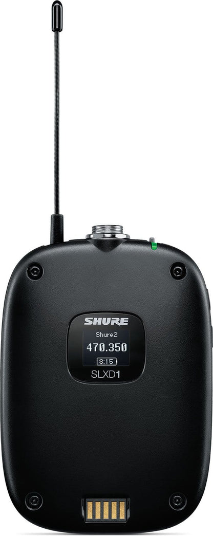 Shure SLXD14D-G58 Dual Combo System With (2) SLXD1 - PSSL ProSound and Stage Lighting