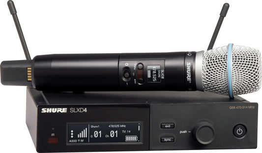 Shure SLXD24/B87A J52 Wireless System With BETA 87A - PSSL ProSound and Stage Lighting