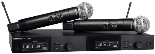 Shure SLXD24D/SM58 G58 Dual Wireless System With SM58 - PSSL ProSound and Stage Lighting
