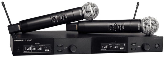 Shure SLXD24D/SM58 H55 Dual Wireless System With SM58 - PSSL ProSound and Stage Lighting