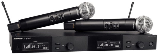 Shure SLXD24D/SM58 J52 Dual Wireless System With SM58 - PSSL ProSound and Stage Lighting