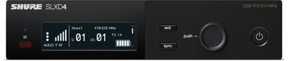 Shure SLXD24/B87A H55 Wireless System With BETA 87A - PSSL ProSound and Stage Lighting
