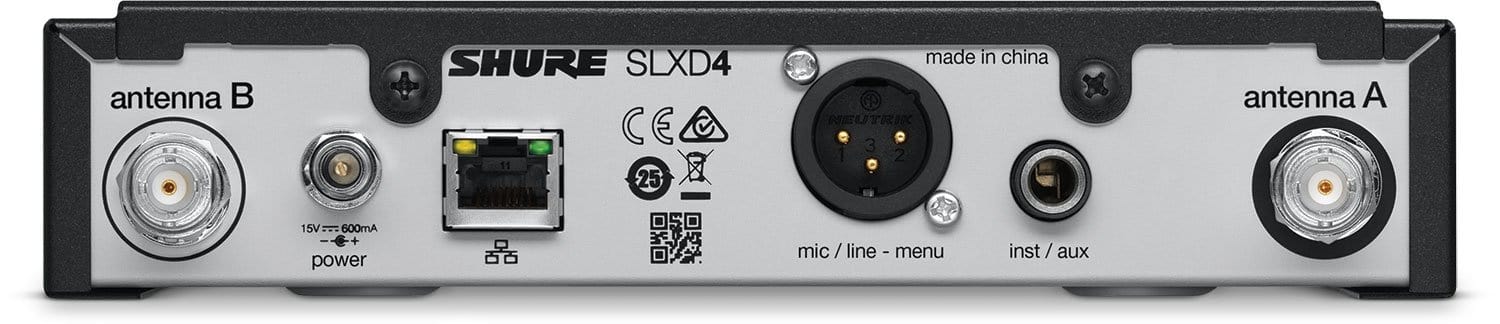Shure SLXD14-J52 Combo System With SLXD1 & SLXD4 - PSSL ProSound and Stage Lighting