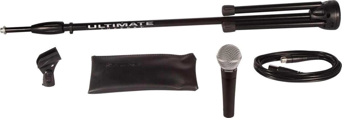 Shure SM58 Dynamic Microphone Stage Performance Kit - PSSL ProSound and Stage Lighting