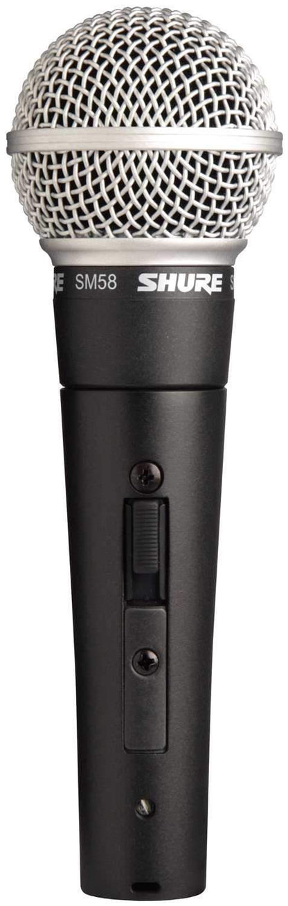 Shure SM58S Cardioid Dynamic Microphone with On-Off Switch - PSSL ProSound and Stage Lighting