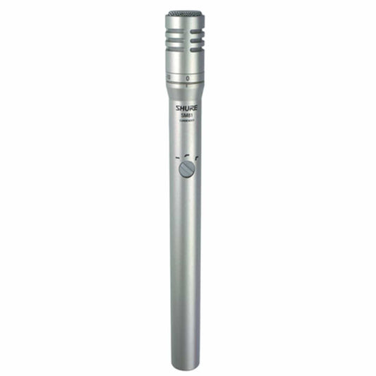 Shure SM81 Small-Diaphragm Condenser Microphone - PSSL ProSound and Stage Lighting
