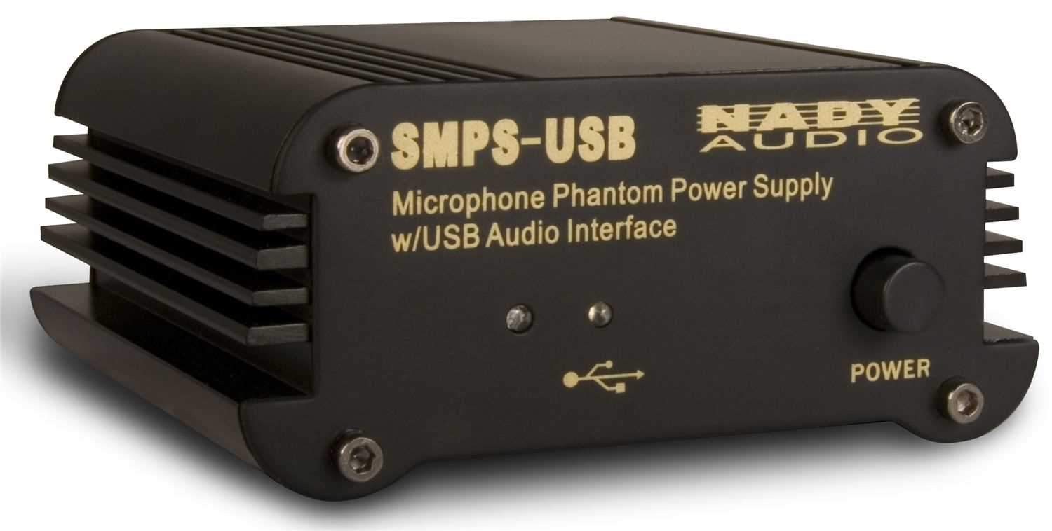 Nady SMPSUSB Phantom Power Usb Box - PSSL ProSound and Stage Lighting