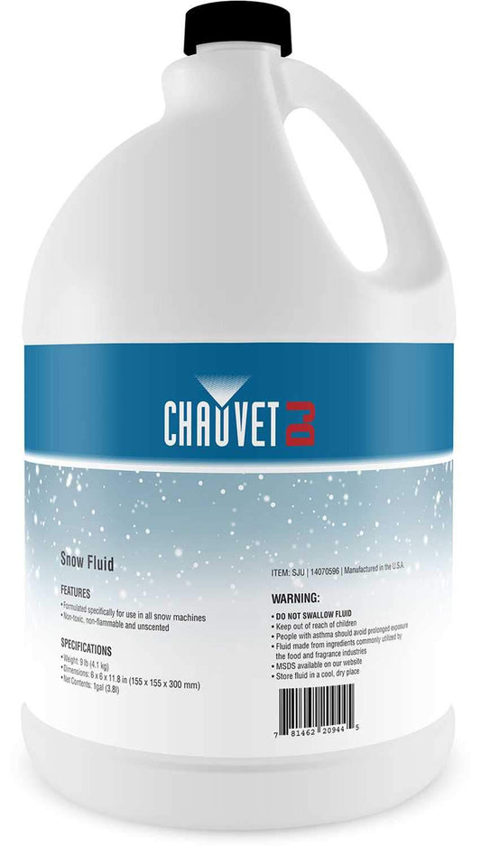 Chauvet SJU 1 Gallon Snow Fluid - PSSL ProSound and Stage Lighting
