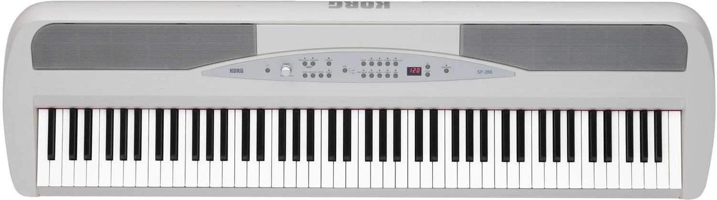 Korg SP280WH 88-Key White Digital Keyboard - PSSL ProSound and Stage Lighting
