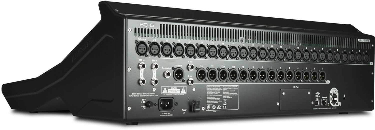 Allen & Heath SQ-6 48-Channel Digital Mixer with 25 Faders - PSSL ProSound and Stage Lighting