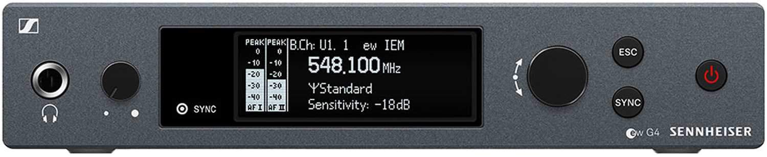 Sennheiser SR IEM G4 Stereo In-Ear Monitor Transmitter - PSSL ProSound and Stage Lighting