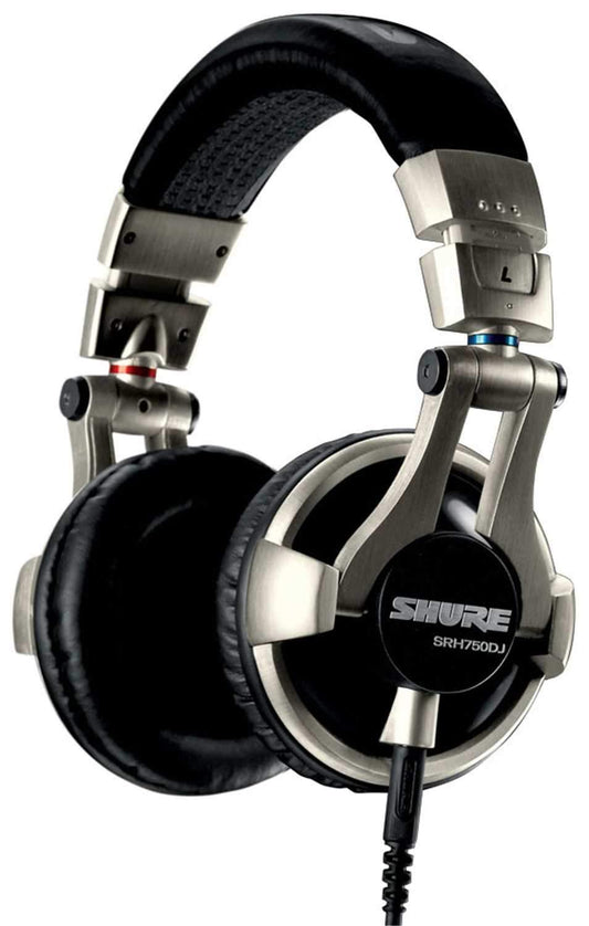 Shure SRH750DJ Professional DJ Headphones - PSSL ProSound and Stage Lighting