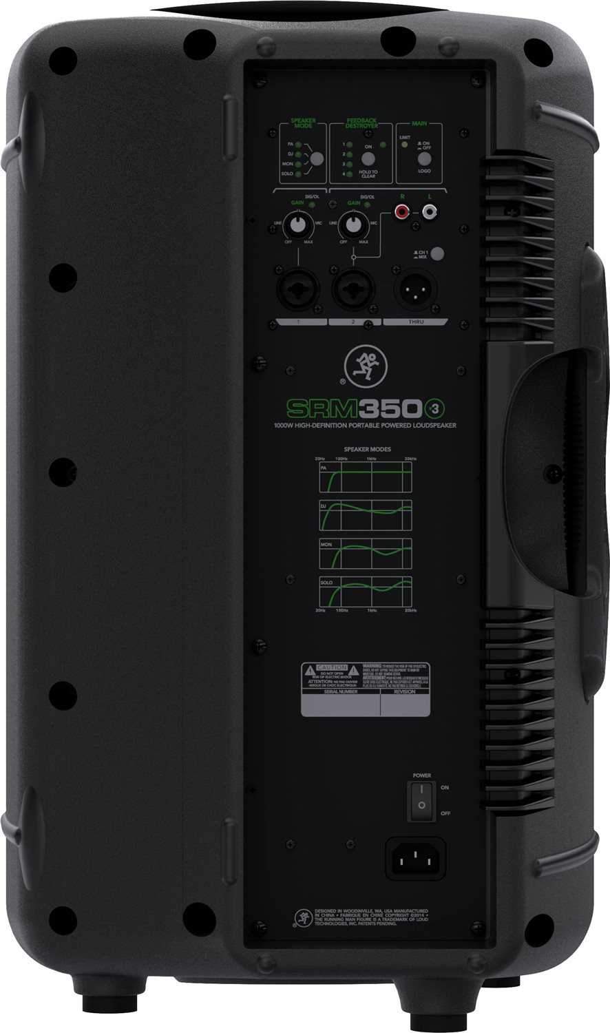 Mackie SRM350v3 10-Inch 2-Way Powered Speaker - PSSL ProSound and Stage Lighting