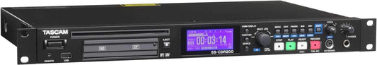 Tascam SSCDR-200 Rackmount Recorder CD-RW SD USB - PSSL ProSound and Stage Lighting