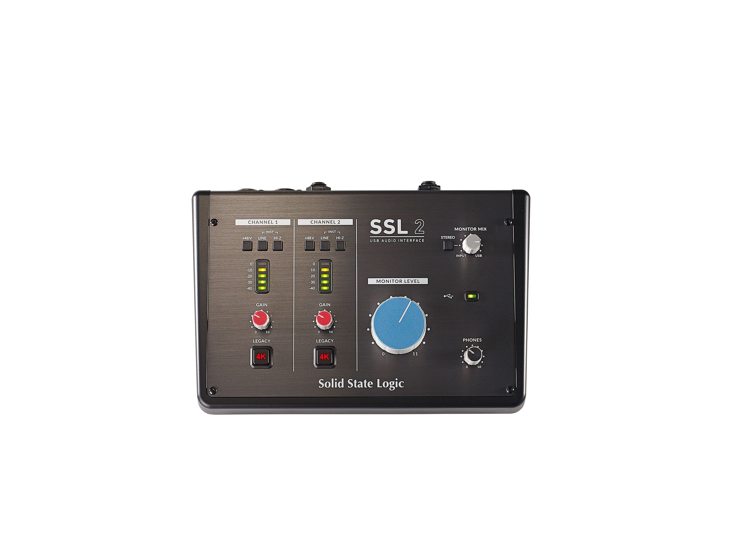 Solid State Logic SSL2 2X2 USB-C Audio Interface with 2 Mic Pre