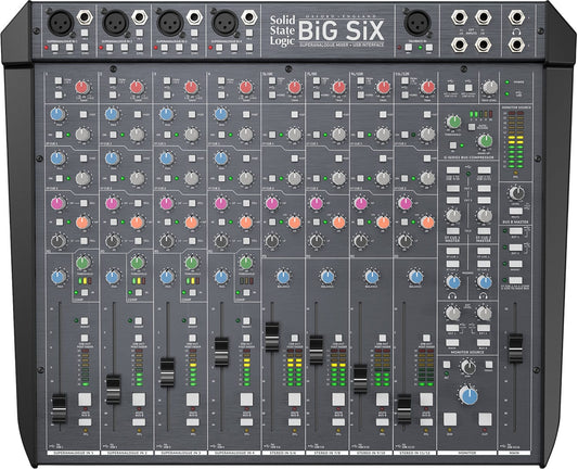 SSL BiG SiX 18 Channel Superanalogue Desktop Mixer - PSSL ProSound and Stage Lighting