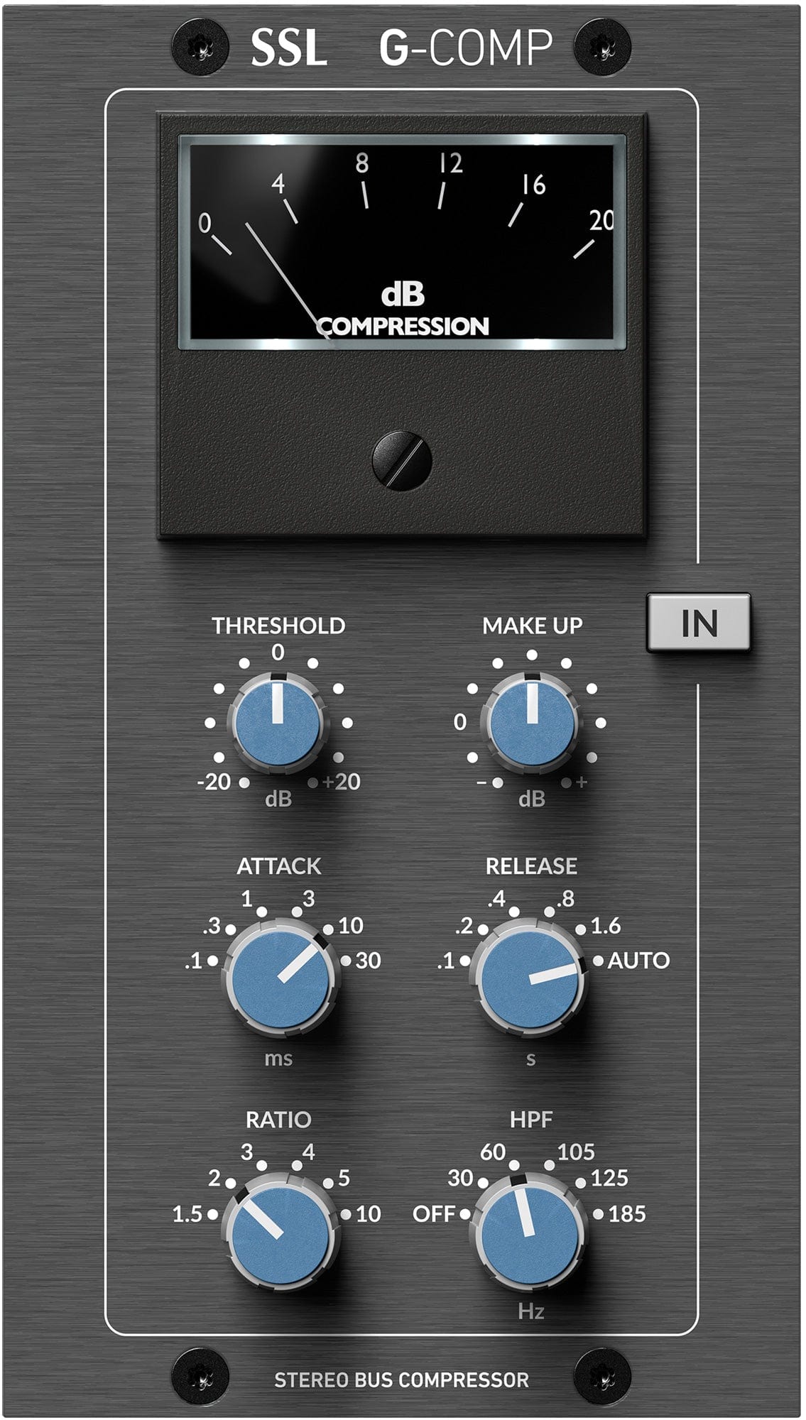 SSL Stereo Buss Compressor Module for 500-Series Mk3 - PSSL ProSound and Stage Lighting