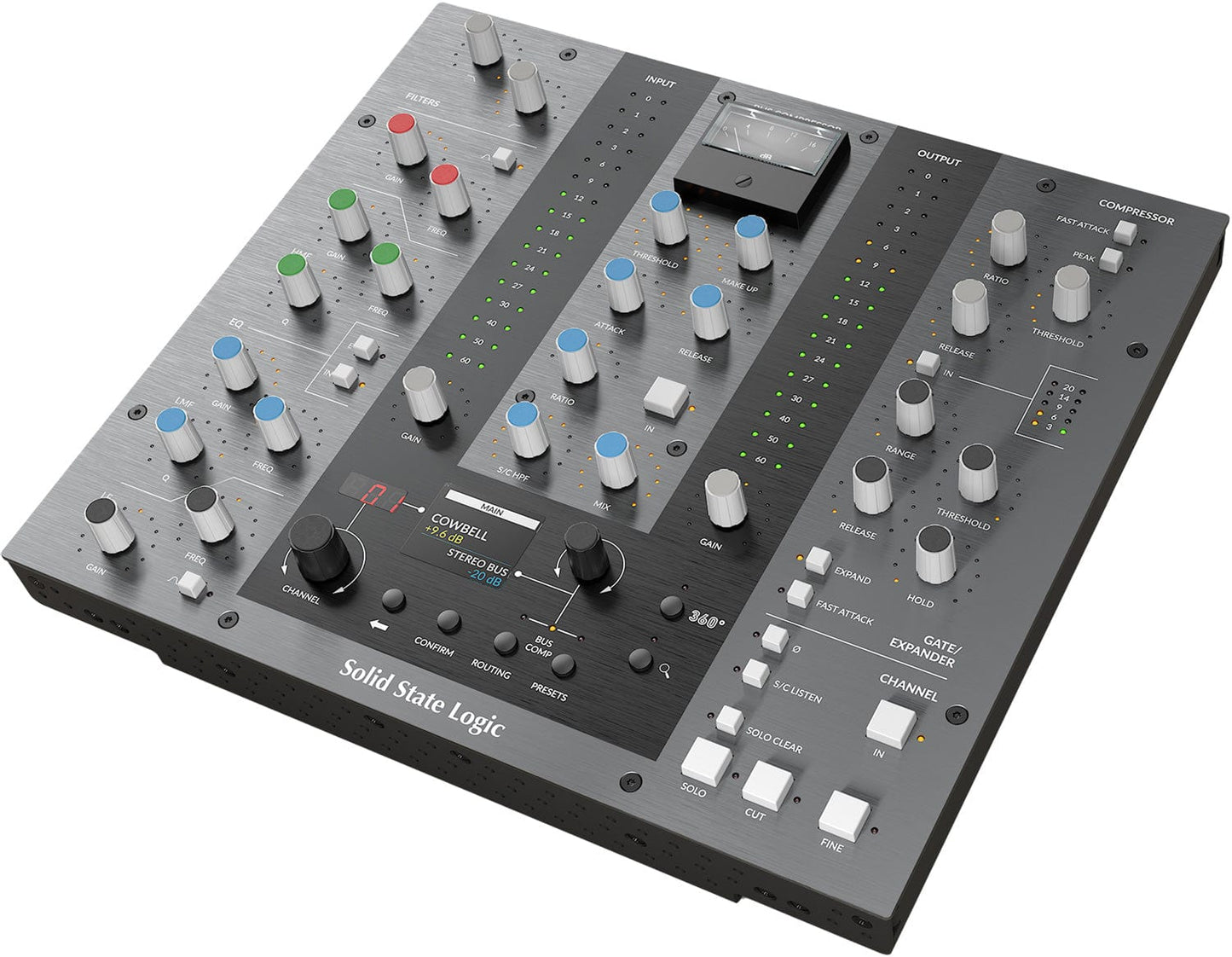 SSL UC1 All-In-One Hardware Plug-In Controller for The SSL Native Channel Strip 2 and Bus Compressor 2 - PSSL ProSound and Stage Lighting