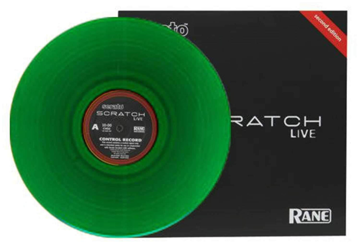 Rane Serato Scratch Live Time Coded Vinyl - Green - PSSL ProSound and Stage Lighting