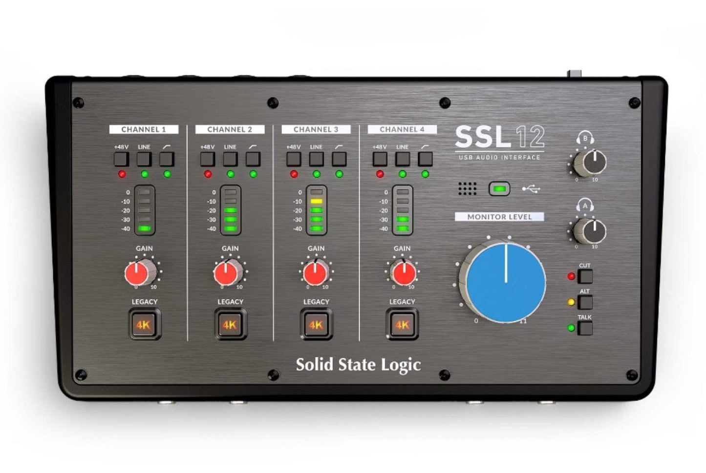 Solid State Logic SSL12 USB Audio Interface - PSSL ProSound and Stage Lighting
