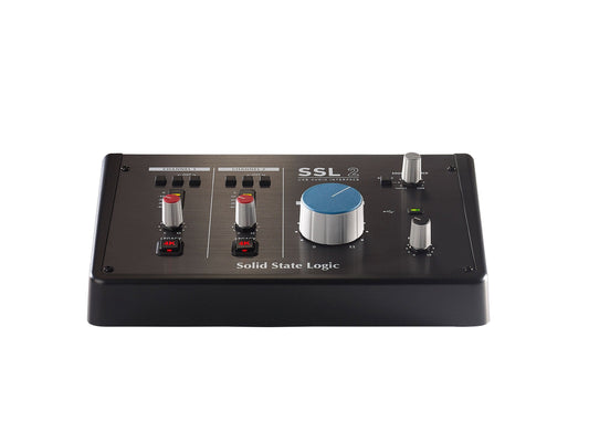 Solid State Logic SSL2 2X2 USB-C Audio Interface with 2 Mic Pre-Amps - PSSL ProSound and Stage Lighting