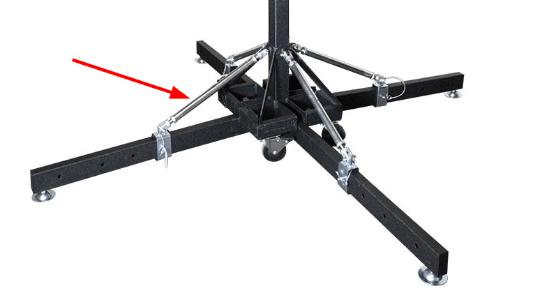 Global Truss ST-157 Outrigger Turnbuckle - ProSound and Stage Lighting