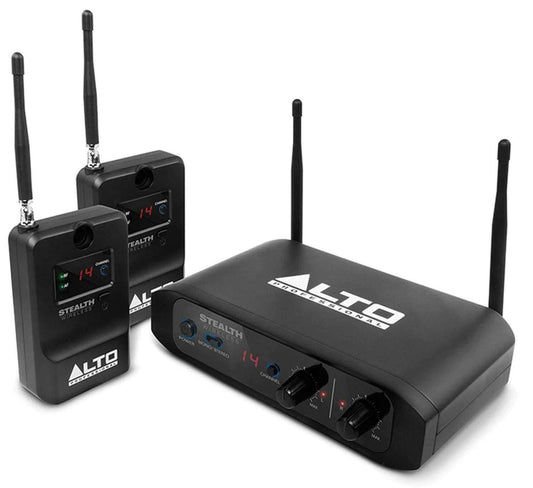 Alto Professional Stealth Wireless Stereo System for Active Loud Speakers - PSSL ProSound and Stage Lighting