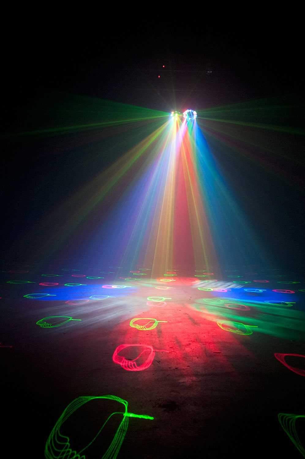 ADJ American DJ Stinger Gobo Moonflower, Laser & Wash FX Light - PSSL ProSound and Stage Lighting