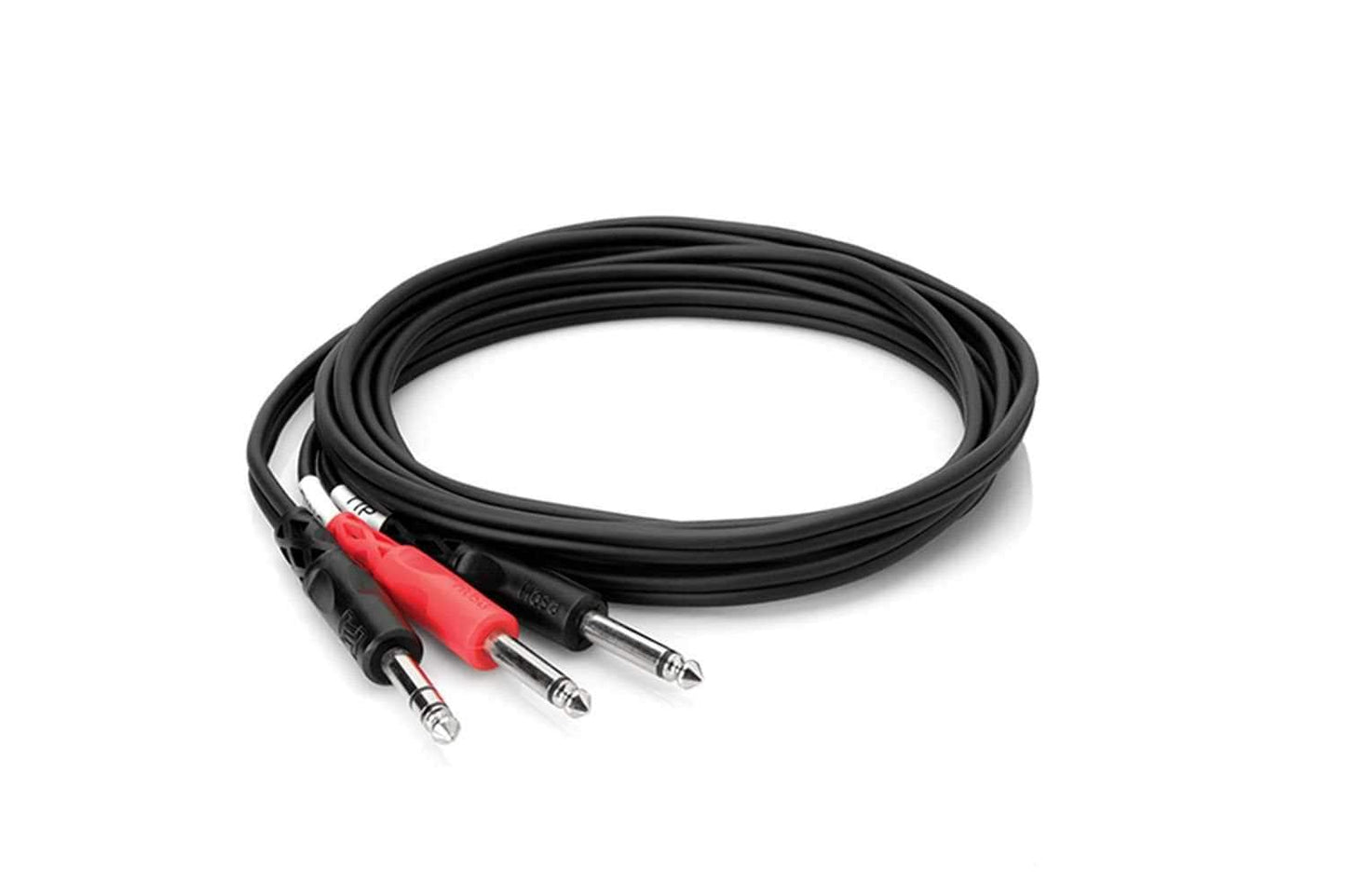 Hosa STP-204 Cable 1/4 TRS to Dual 1/4 TS 4M - PSSL ProSound and Stage Lighting