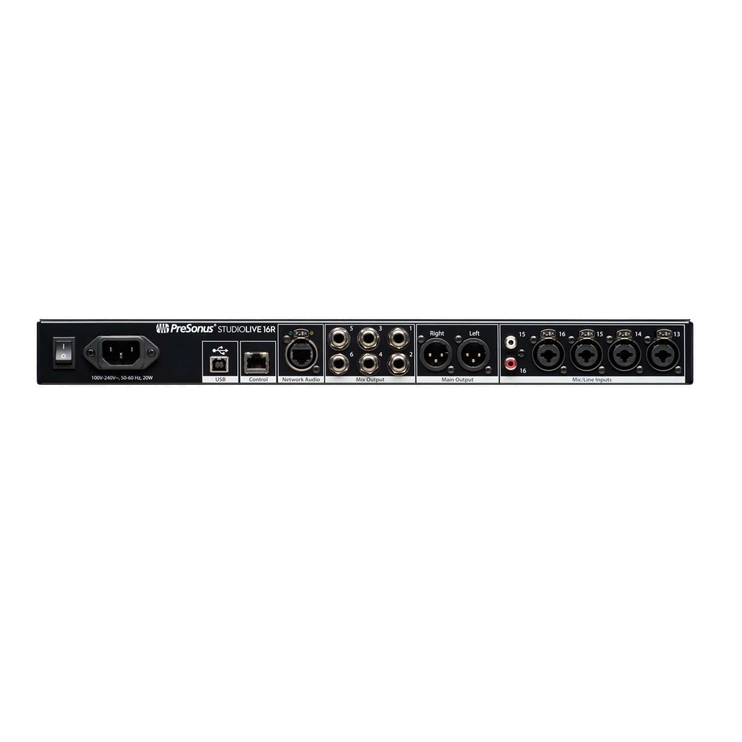 PreSonus StudioLive 16R Series III 16-Channel Digital Rack Mixer - PSSL ProSound and Stage Lighting