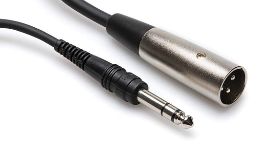 Hosa STX-105M 5Ft Single XLR (M) to 1/4" (M) Balanced Cable - PSSL ProSound and Stage Lighting