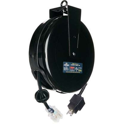 Stage Ninja STX-20-1 20 Foot Retractable 12/3 Power Reel - PSSL ProSound and Stage Lighting