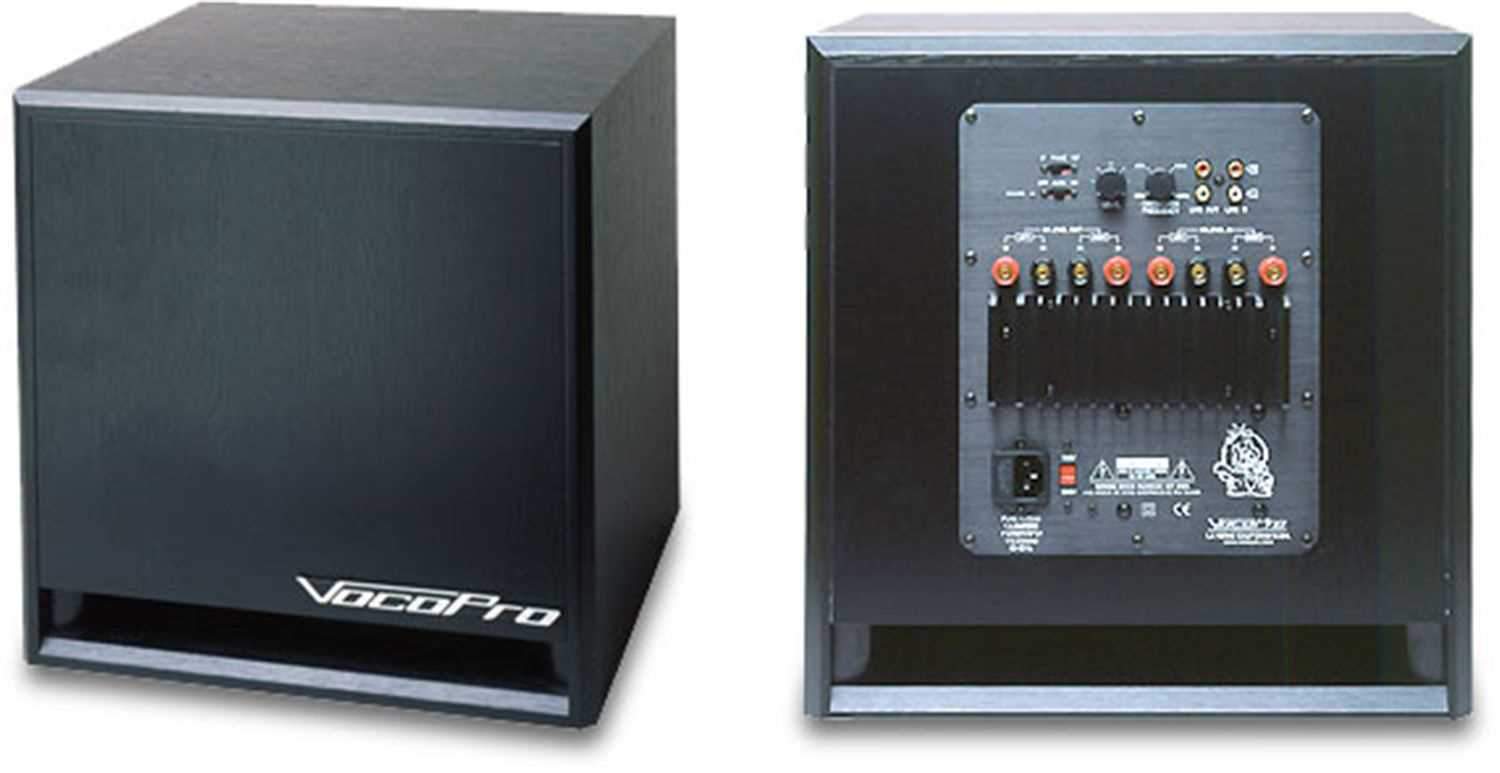 Vocopro SUB1200 12In Powered Subwoofer - PSSL ProSound and Stage Lighting