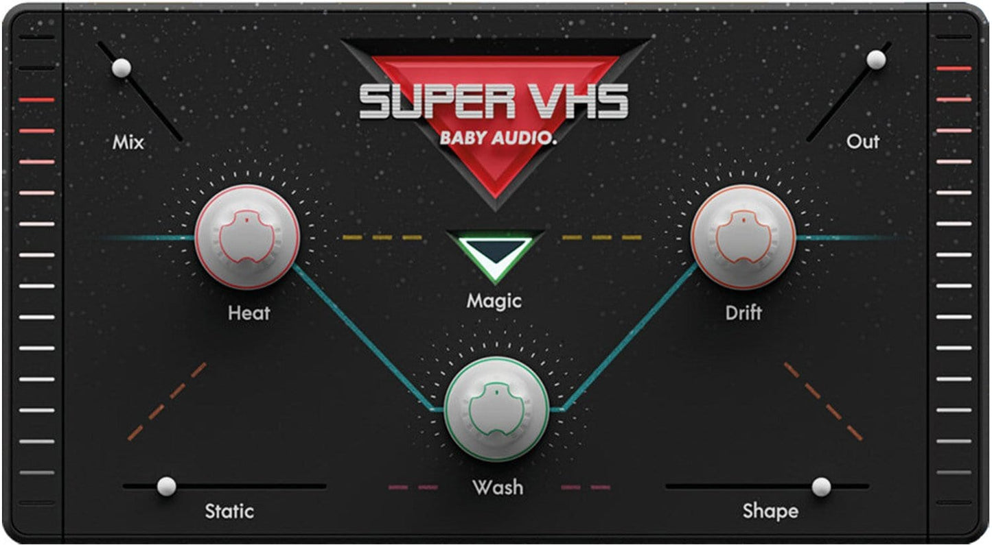 Baby Audio Super VHS VHS Style Sounds and FX Plugin - PSSL ProSound and Stage Lighting