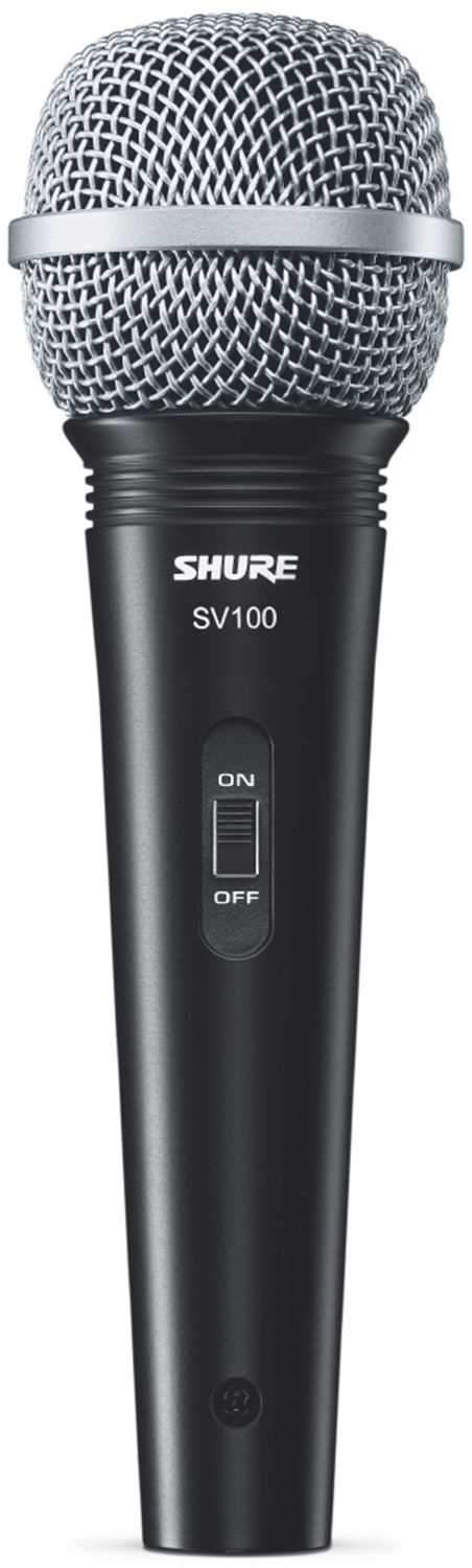 Shure SV100WA Dynamic Cardioid Mic with Cable-Adapter - PSSL ProSound and Stage Lighting