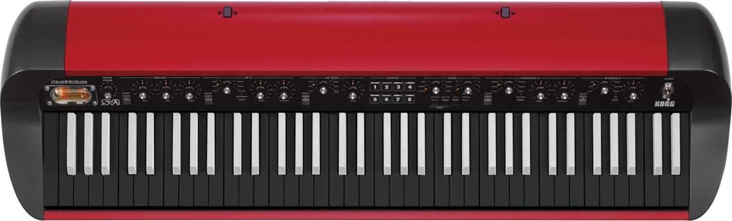 Korg SV1-73 73-Key Stage Vintage Piano - Red