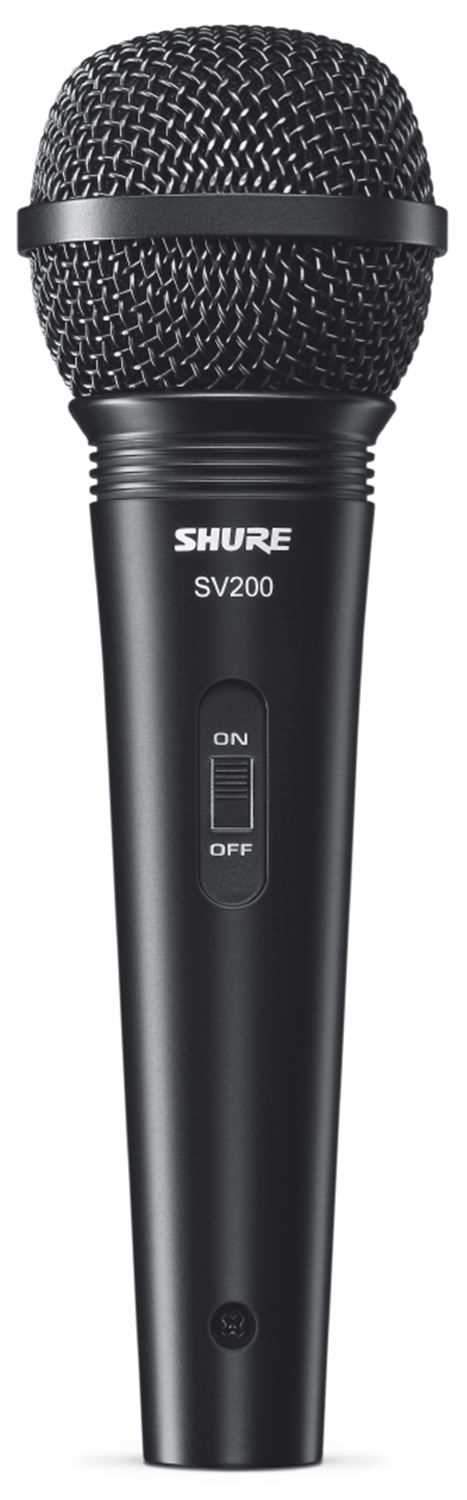 Shure SV200WA Dynamic Cardioid Mic with Cable-Adapter - PSSL ProSound and Stage Lighting