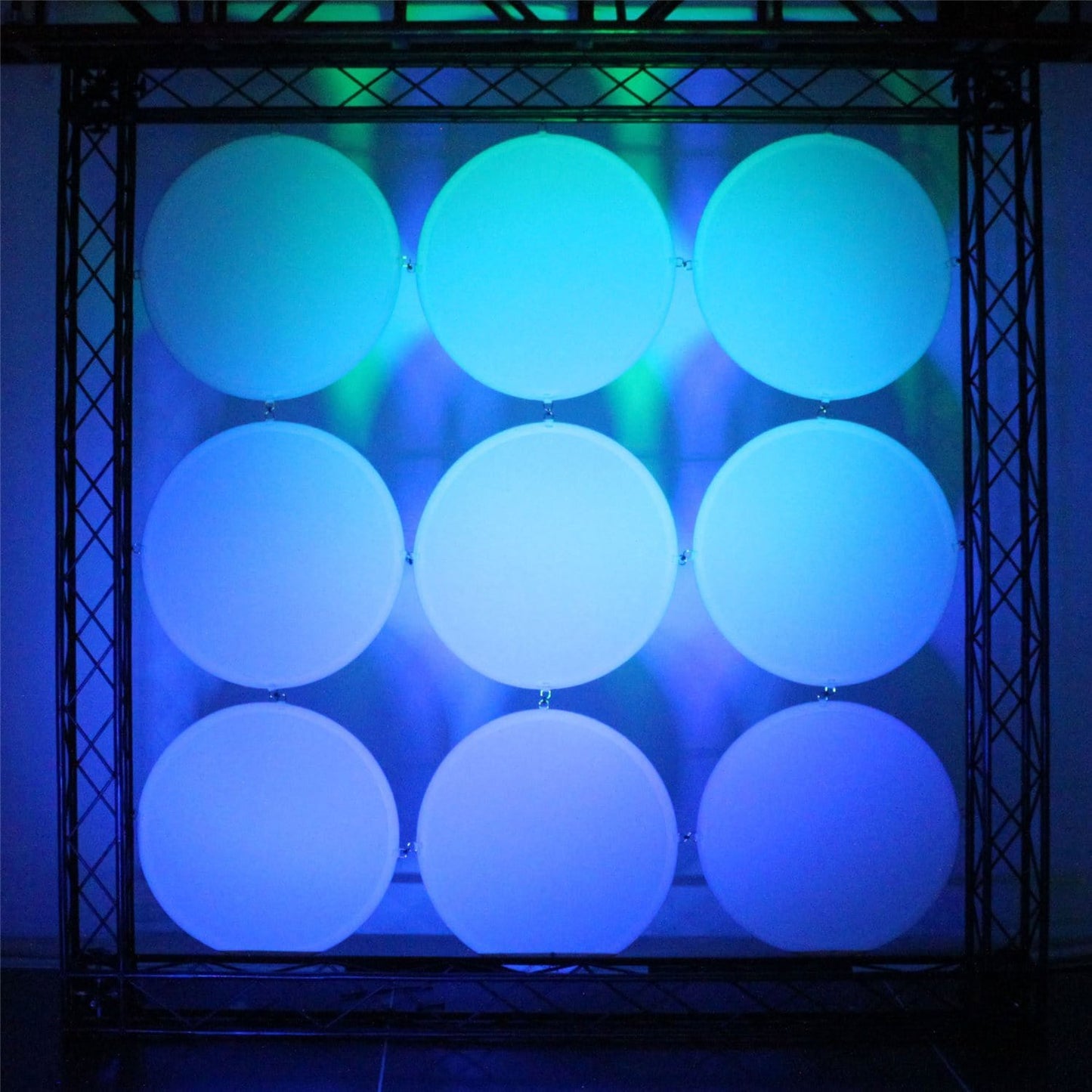 Odyssey Scrim Werks Circular Panel Display Set - PSSL ProSound and Stage Lighting