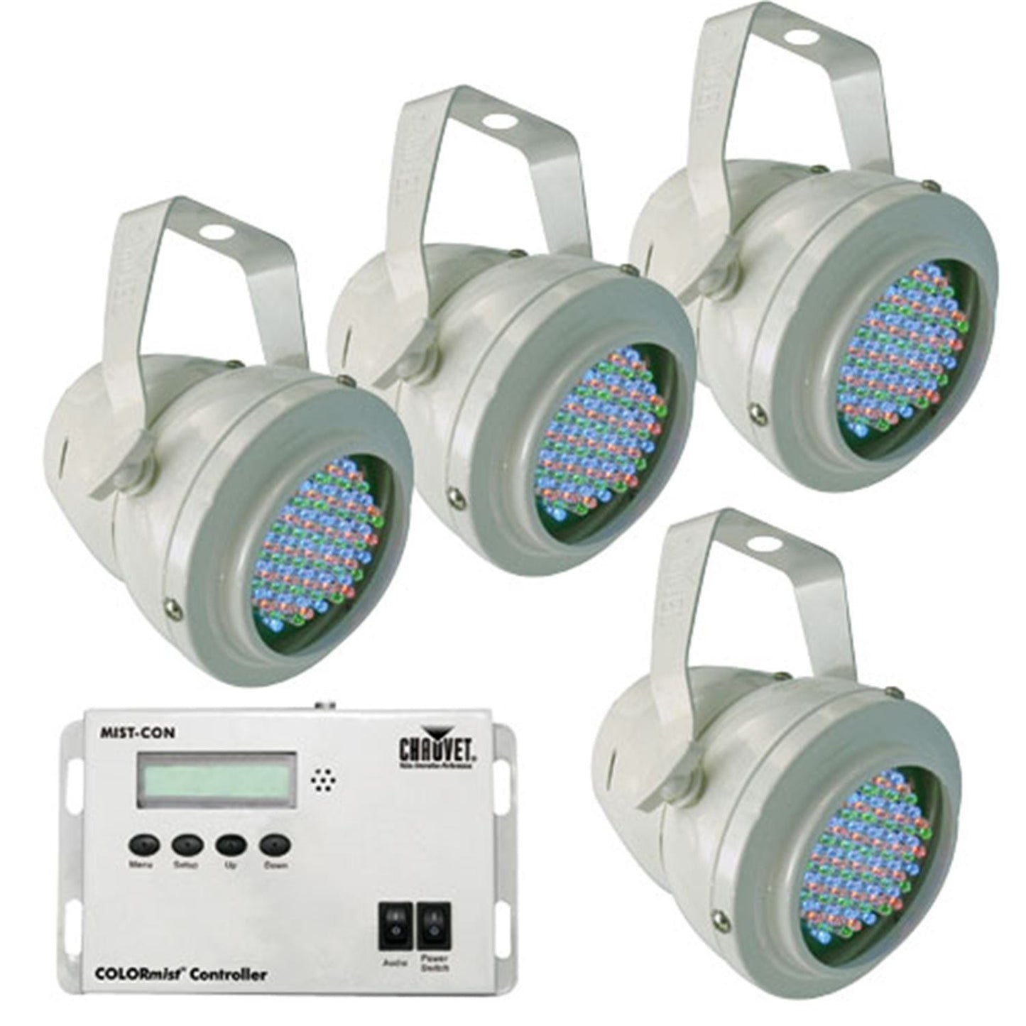 Chauvet COLOR-MIST Rgb Par Pack with Controller - PSSL ProSound and Stage Lighting
