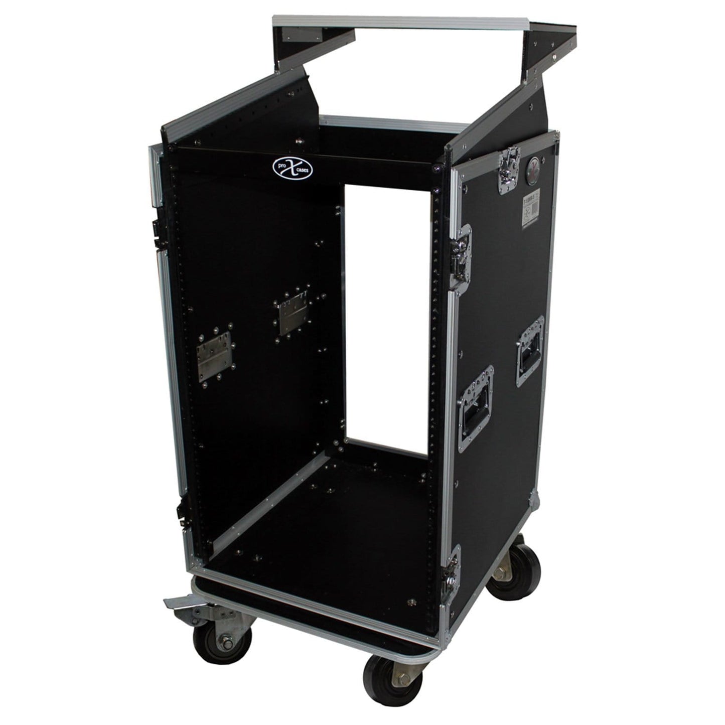 ProX T-18MRLT 18Ux10U Combo Rack Case with Laptop Shelf - PSSL ProSound and Stage Lighting
