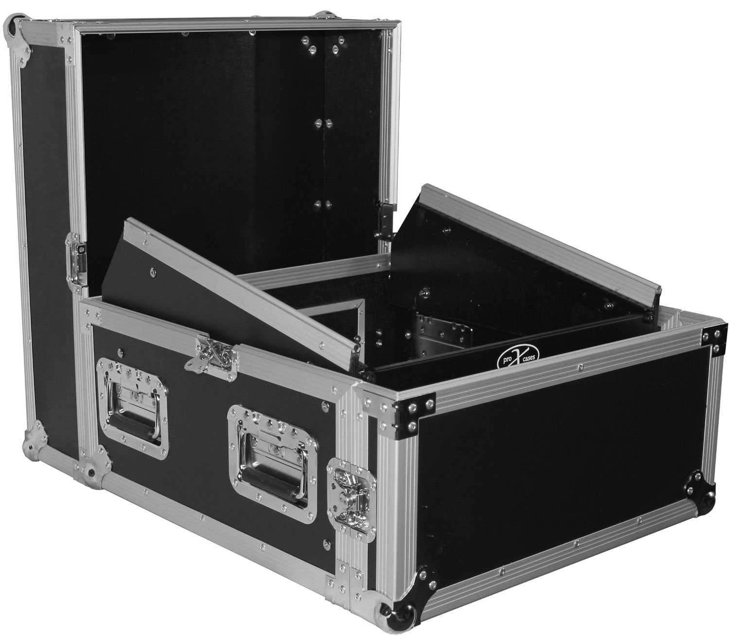 ProX T-4MRSS 4Ux10U Mixer Combo Amp Rack Case - PSSL ProSound and Stage Lighting