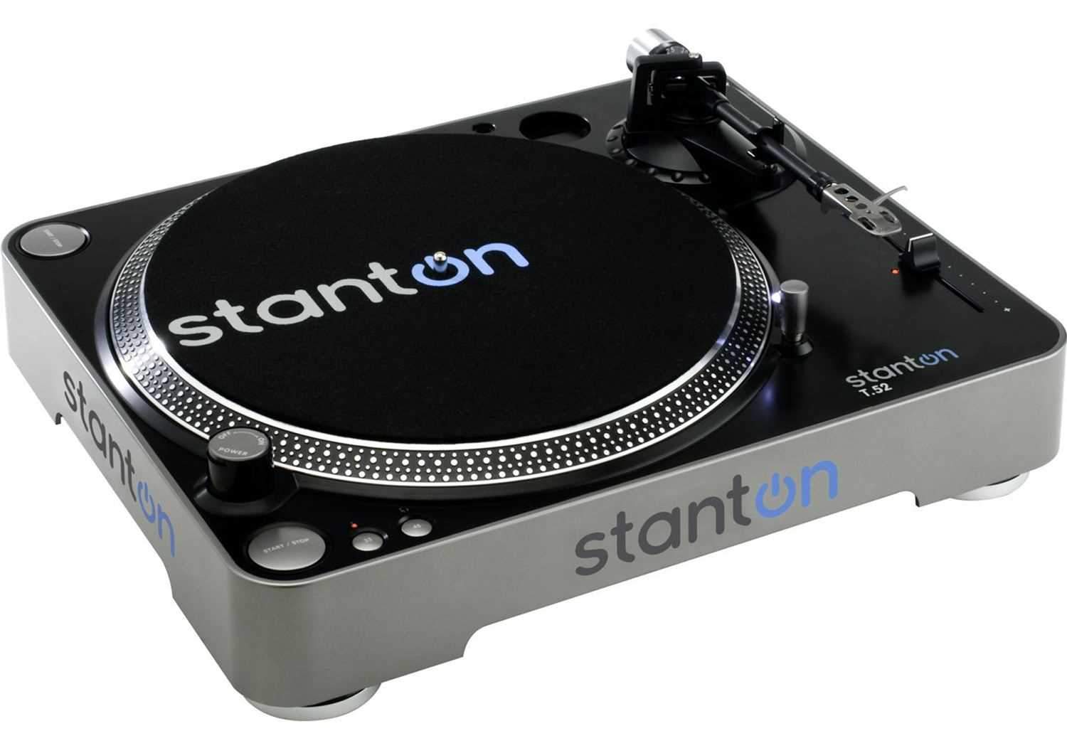Stanton T52-X Belt Drive Truntable - No Cart - PSSL ProSound and Stage Lighting