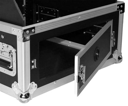 ProX T-6MRLT 6Ux10U Mixer Combo Amp Rack Case - PSSL ProSound and Stage Lighting
