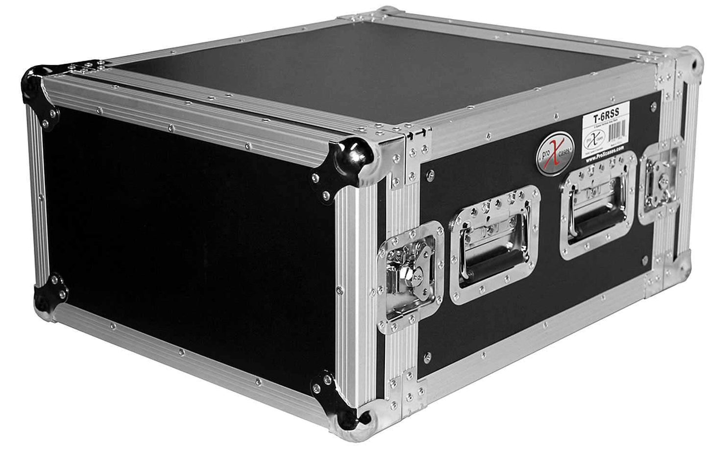 ProX T-6RSS 6U Amp Rack Mount ATA Flight Case - PSSL ProSound and Stage Lighting