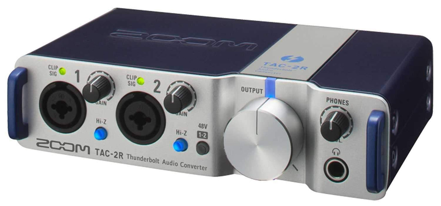 Zoom TAC-2R 2 x 2 Thunderbolt Audio Interface - PSSL ProSound and Stage Lighting
