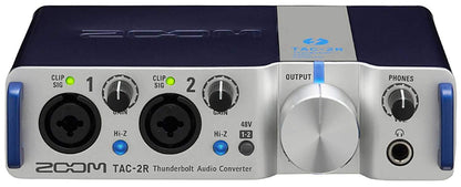 Zoom TAC-2R 2 x 2 Thunderbolt Audio Interface - PSSL ProSound and Stage Lighting