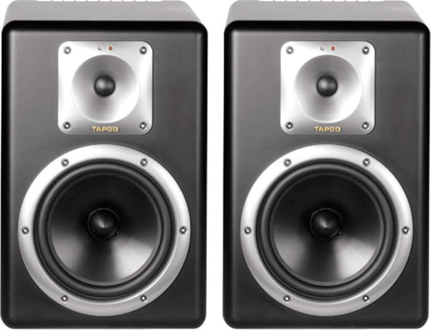 Tapco S8 Powered Monitor Speakers - Pair - PSSL ProSound and Stage Lighting