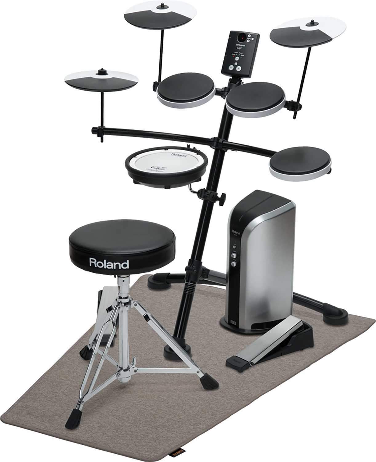 Roland TD-1KV V- Drums Electronic Drum Kit with Mesh Snare - PSSL ProSound and Stage Lighting
