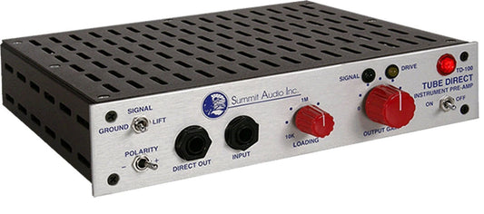 Summit Audio TD-100 Instrument Preamp & Direct Box - PSSL ProSound and Stage Lighting