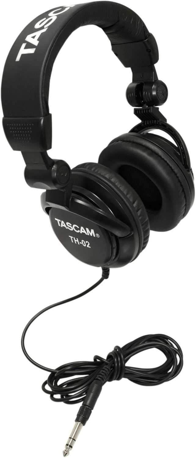 Tascam TH02 DJ & Studio Headphones - PSSL ProSound and Stage Lighting